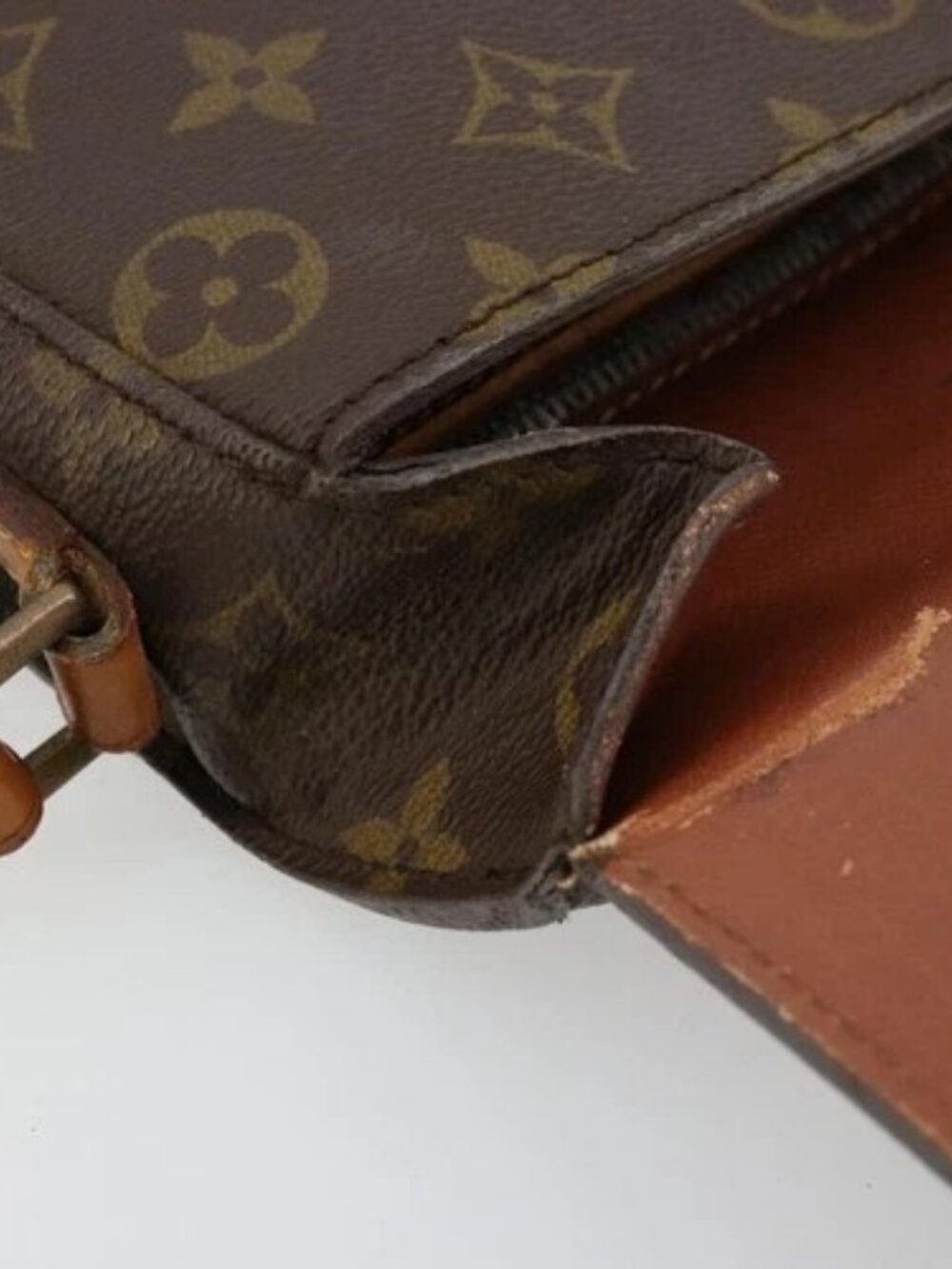 LOUIS VUITTON Monogram Saint Cloud MM Shoulder Bag M51243 LV Auth bs34498 - Picture 12 of 16